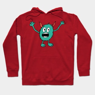 Aaaarrrrrrgh monster at house Hoodie